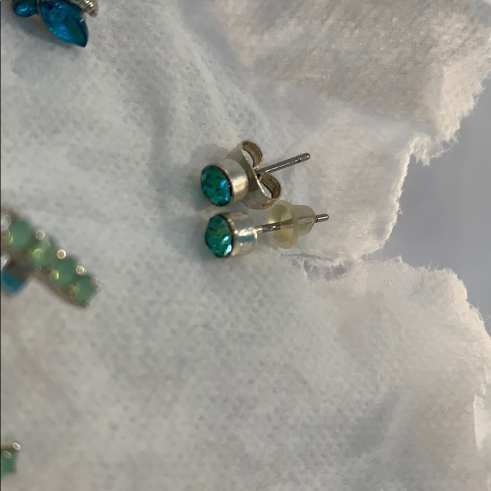 basic blues earring set - Picture 4 of 4